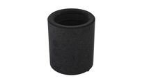 ComfoFit Therm connector DN90, for ComfoTube Therm 90, black, EPP